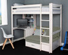 Thuka Hit 9 Highsleeper Bed with Desk and Sofa Bed