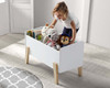 Sherbert toy box white