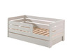 Wren toddler bed white with drawer cut out