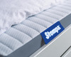 Stompa Airflow mattress 90x200cm close up label