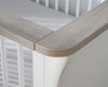 Clara cot bed driftwood finish