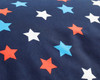 Navy Stars Fitted Sheet