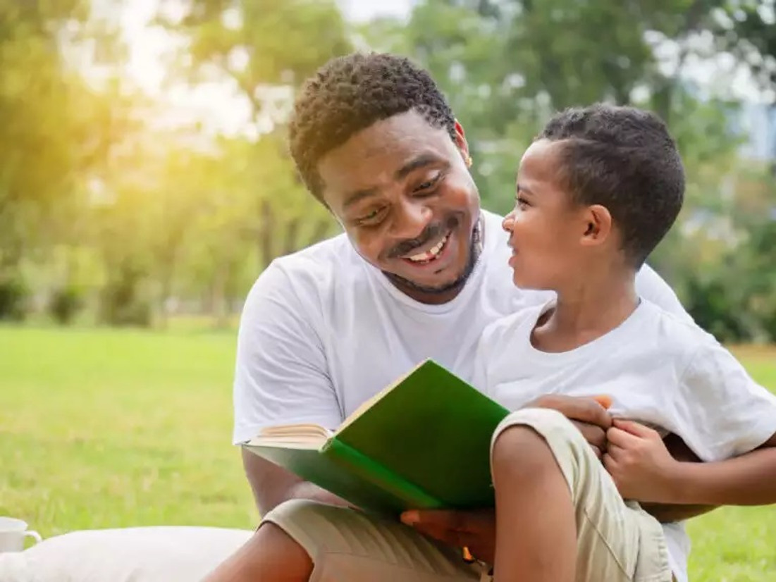 toddler reading book