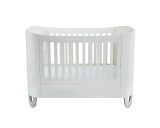 Serena complete sleep cot in white