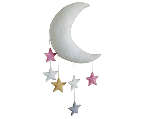 Moon and Stars Wall Decoration