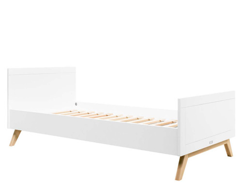 Fynn single bed in white cut out