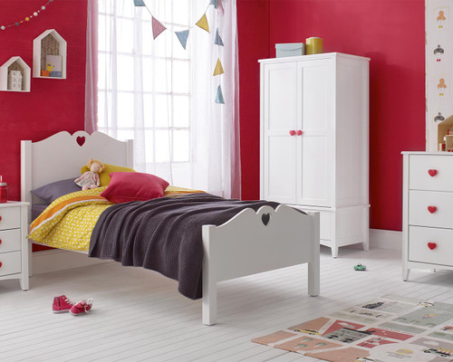 Holly Heart Single Bed