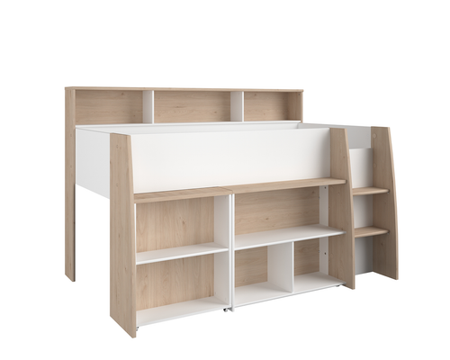 Lucas Midsleeper cut out and integrated storage