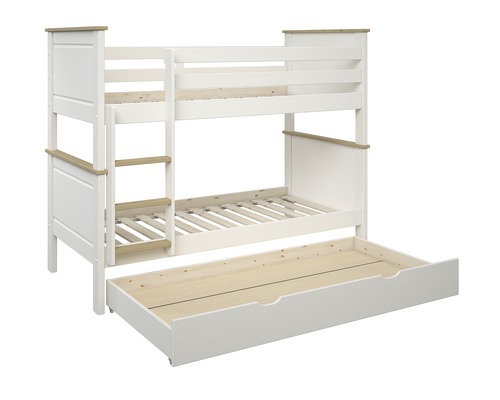Heritage Bunk bed with trundle open