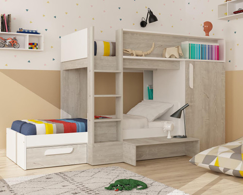 Cordera Offset bunk bed