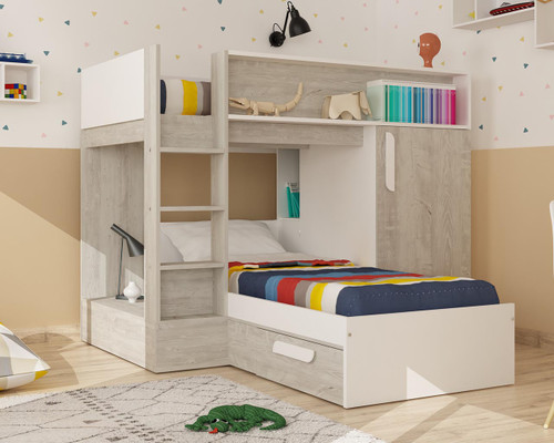 Cordera L shaped Bunk