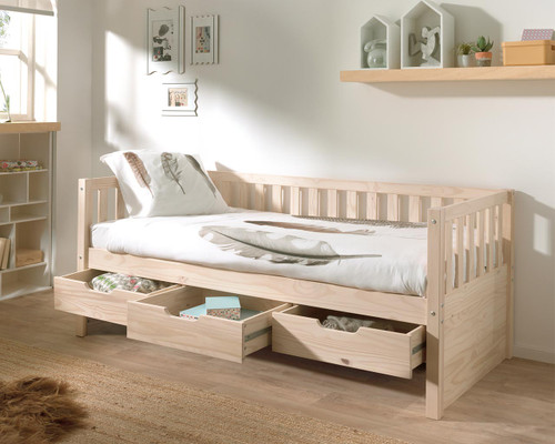 Parker Cabin bed with storage drawers