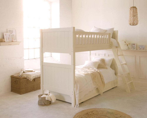 Fargo bunk with trundle and slanting ladder