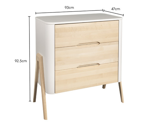 Dimensions of Torsten chest of drawers