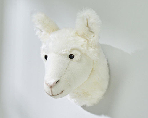 Llama Head Wall Decor