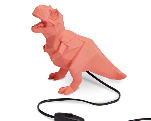 Orange Dinosaur Lamp cut out