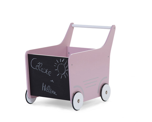 Pink stroller cut out