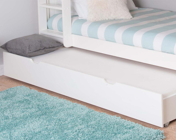 CK Trundle mattress in trundle drawer