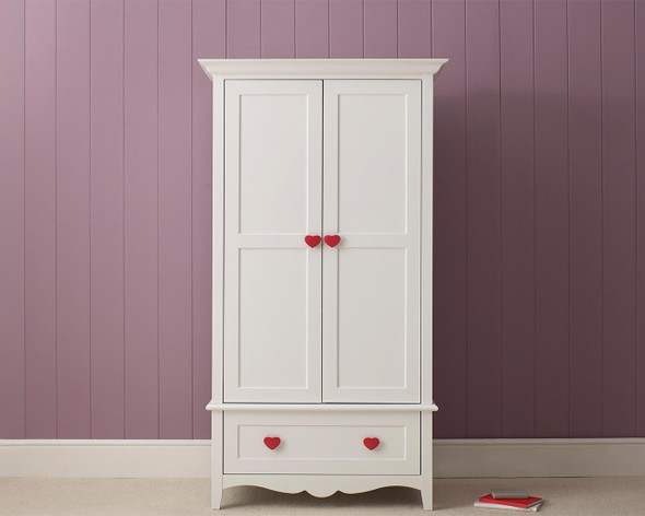 Princess Double Wardrobe red handles