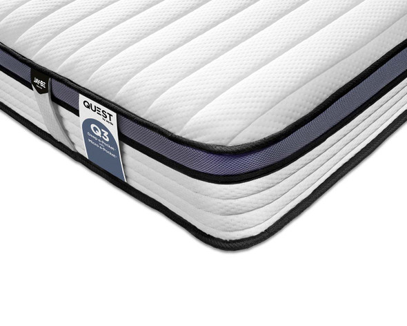 Quest Q3 e-Pocket Single Mattress (90×190)