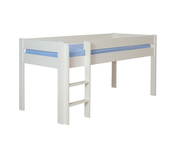 stompa white mid sleeper bed cut out
