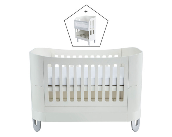 Serena complete sleep cot bed with co-sleeper