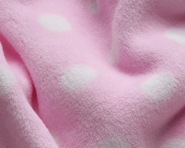 Pink Spot Snuggle Blanket