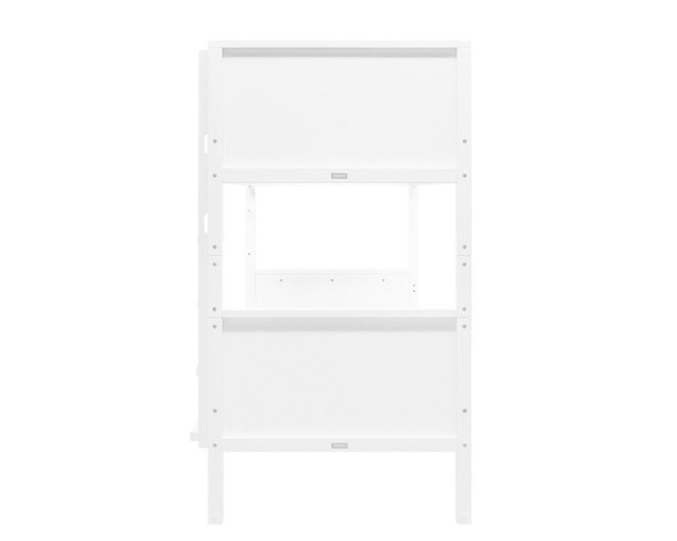 Niki Bunk Bed in White End View