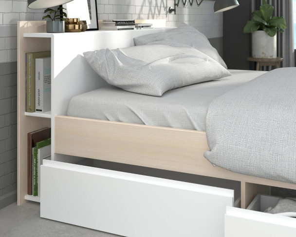 Storage headboard