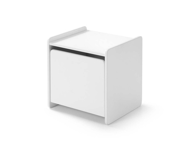 Sherbert bedside table white cut out