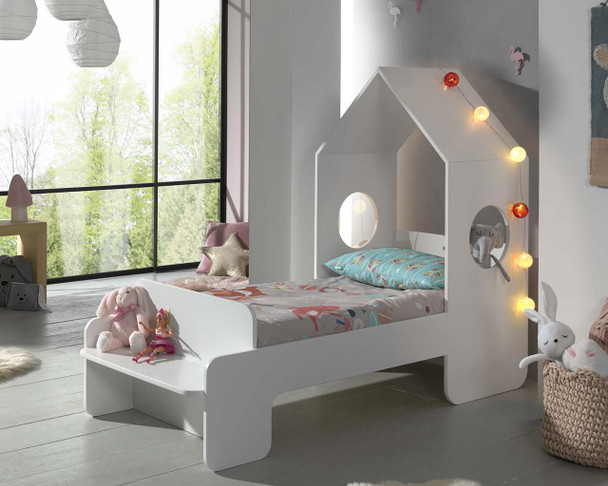 Abode toddler bed styled