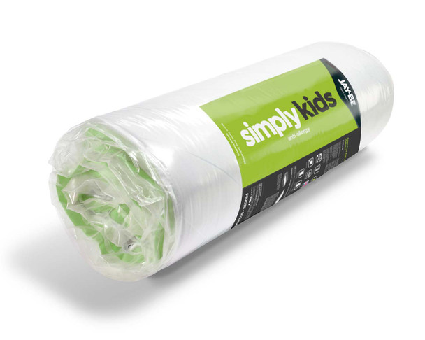 Simply Kids Anti-Allergy Foam Free Sprung Mattress rolled