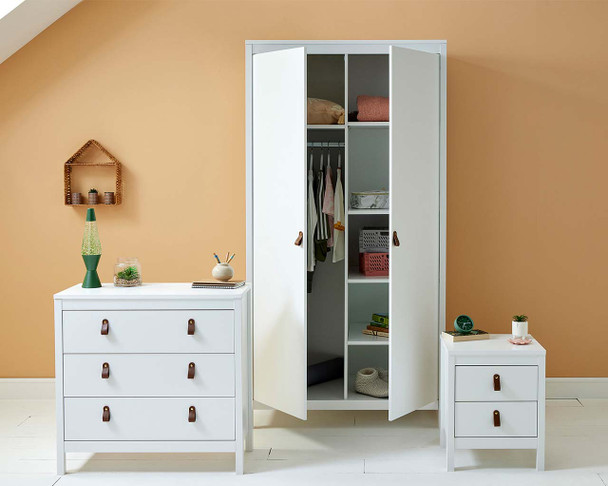 Loop roomset with wardrobe, bedside and chest