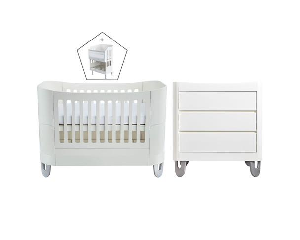 Serena complete sleep cot & co sleeper bedroom set