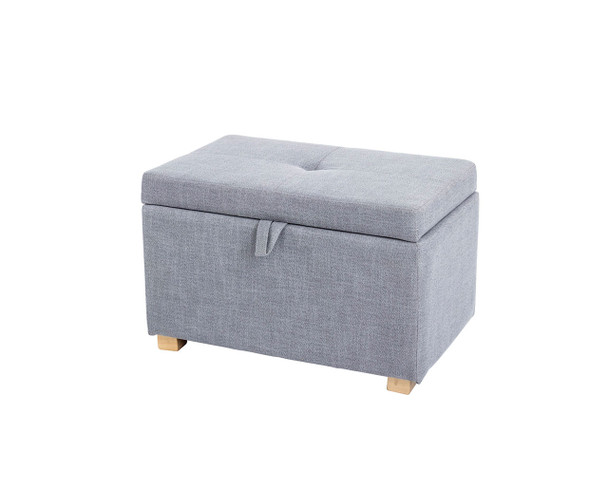 Serena footstool in Dove grey