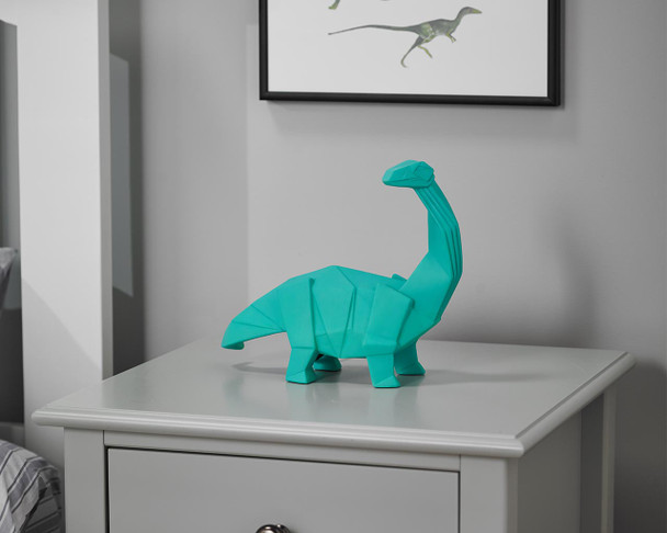 Green Dinosaur Lamp off