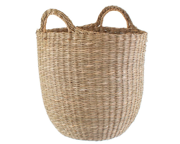 Woven Seagrass Storage Basket