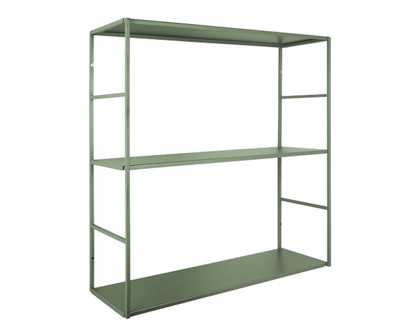 Level Wall Shelf green angle