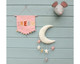 Moon and Stars Wall Decoration on Wall