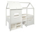 Mini Playhouse Midsleeper Bed with Storage - cut out