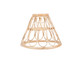 Aria Rattan Lampshade cut out