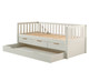 Parker white cabin bed with trundle open - cut out