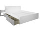 Jazz  Double Storage Bed with open Drawers