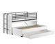 Jordan white midsleeper with 3 beds - cut out