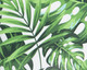 tropical leaf print