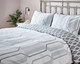 Grey Geometric Single Duvet Set