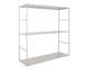 Level Wall Shelf grey angle