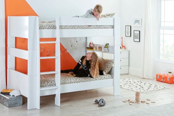 TUFFING bunk bed frame, dark gray, Twin - IKEA