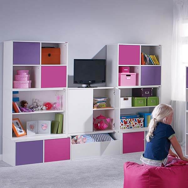 Purple kids bedroom furniture