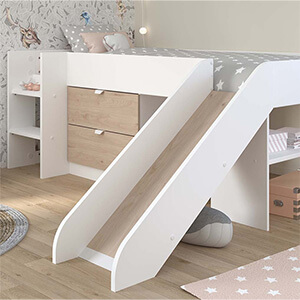 Kids beds with slide